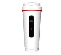 Travel Electric Kettle - Insulated Thermostatic Heating Cup for Boiling Water, Coffee Tea Milk | USB Rechargeable Hot Water Bottle, Auto Shut-off Drink for Picnic