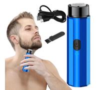 Travel Electric Razor - Washable Men's Electric Razor, Portable Shaver | Rechargeable Short Ha. This men's electric shaver is equipped with double mesh which can increase the shaving effect by 50%