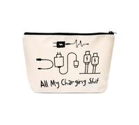 Travel Essentials,Holiday Accessories Quirky Gifts Women Women's Cord Makeup Bag Useful Men Cable Gift Ideas Stuff Charging Fun My Order Organiser,for Charger Cosmetic Chargers and Cables Backpack