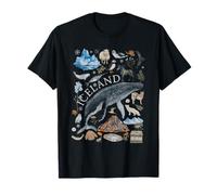 Travel Europe Iceland Reykjavik Family Vacation Souvenir T-Shirt