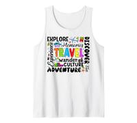 Travel Explore Adventure Family Matching Summer Vacation Tank Top