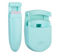 Travel Eyelash Curler - Natural Eyelash Curler, Compact Portable Makeup Design, Clamp Structure + Non-Damaging Curl Pillow, Lightweight Durable Construction, For Women Girls Makeup Re