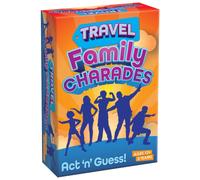 Cheatwell Games Travel Family Charades - Miming Games - Kids Games - Games for Adults - Great Travel Games and Road Trip Games