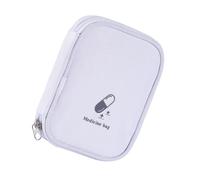 Travel Firsts Aid Bag Empty Medicine Storage Empty with Multiple Compartment Small Firsts Aid Pouches with Zipper Medicine Storage
