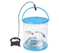 Travel Fish Tank | Clear Leak-Proof with Handle | Release Aquarium Box | for Lake Beach Reservoir Swimming Pool River Along Shoreline