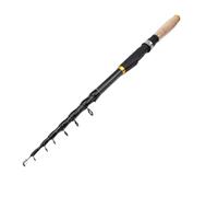Travel Fishing Pole 1.8m/2.1m/2.4m/2.7m/3.6m Carbon Fiber Fishing Rod Super Short Pocket Portable Pole Telescopic Hard Fishing Gear(1.8m)