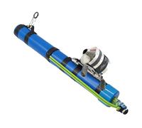 Travel Fishing Rod | Slingshot Design - Fishing Catapultrute for On the Go for Shore Pier River Pond Lake Freshwater Trout Catfish