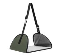 Travel Foot Hammock - Airplane Leg Rest Portable Swing | Soft and Supportive Footrest, Lightweight Suspension for Comfortable Sleep on the Plane | Perfect for Train, Bus, Workplace, Workplace