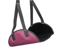 Travel Foot Hammock for Long Trip Airplanes Train Office Lightweight Practical Mesh Fabric Foldable Compact Foot Rest Space Saving Travel Accessories