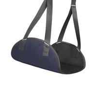 Travel Foot Hammock for Long Trip Airplanes Train Office Lightweight Practical Mesh Fabric Foldable Compact Foot Rest