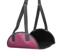 Travel Foot Hammock for Long Trip Airplanes Train Office Lightweight Practical Mesh Fabric Foldable Compact Foot Rest