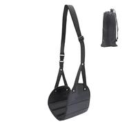 Travel Foot Hammock, Height-Adjustable Airplane Footrest, Height-Adjustable Footrest for Ships, Trains & Travel