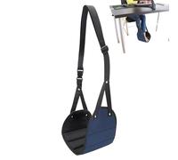 Travel Foot Hammock - Portable Adjustable Foot Rest, Ergonomic Foot Swing | REST Legs for Airplanes and Office Long Travel, Footrest Hammock for Coming