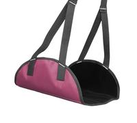 Travel Foot Hammock Train for Long Travel Airplane Office Lightweight Practical Mesh Fabric Foldable Compact Rest Airplane Rest