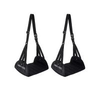 Travel Foot Rest Hammock - Black Small