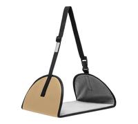 Travel Foot Sling - Adjustable Foot Hammock Under Desk for Long Flights, Comfortable Leg Rest with Relax Function, Footrest Swing for Train Work Home Office, 11.42x9.45 inch