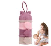 Travel Formula Dispenser Formula Container | Nappy Dispenser Storage Box Formula Holder - Bottle with Carry Handle, Supplies for