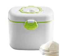 Travel Formula Dispenser, Formula Travel to Go Container Box, Airtight Sealed Powder Formula Dispenser for Travel Outdoor Activities