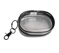 Travel Friendly Clear PVC Cord Storage Case Headphone Data Wire Cord Management Box Wire Cord Management Box for Home Transparent Travel Storage Case