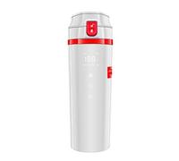 Travel Friendly Heated Water Boiler 500ml Portable Heater Cup Electric Hot Water Cup Stay Hydrated On The Go Leak Proof Boiler