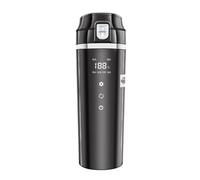Travel Friendly Heated Water Boiler 500ml Portable Heater Cup Electric Hot Water Cup Stay Hydrated On The Go Leak Proof Boiler