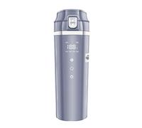 Travel Friendly Heated Water Boiler 500ml Portable Heater Cup Electric Hot Water Cup Stay Hydrated On The Go Leak Proof Boiler