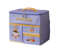 Travel Friendly Jewelry Storage Case with Sliding Trays and Multi Layer Cosmetic Organization Systems Slide Out Cosmetic Storage Case