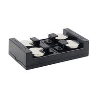 Travel Friendly LIR2450 LIR2477 Battery Charging Adapter 4Charging Bays LED Indicators Button Cell Power Sources