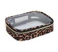 Travel Friendly Makeup Brush Holder Toiletries Bag with Ample Space Cosmetic for Professional Artists Polyester