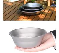 Travel Friendly Outdoor Dinnerware Ultralight Plates and Bowls for Your Next Adventure (850ml)