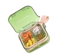 Travel Friendly Pills Case with Transparent Lid for Easy Viewing Portable Medication Holder Elderly Medication Manager