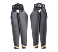 Travel Friendly Props for Mavic Pro Compact Size | Carbon fiber blend, quick-release folding, silver and gold options, 8.6g lightweight, for durable flight performance(Gold)