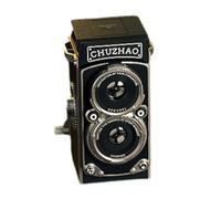 Travel Friendly Small Digital Camera Double Lens 12MP CMOS Camera Vintage Styles For Outdoor Adventures Women Girl Gift Easy To Use