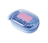 Travel Friendly Soap Box Design Drainage Systems Container Case for Bathroom Countertop Organization Use Portable Container with Draining Holes