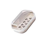 Travel Friendly Soap Storage Box Hygienic Detachable Layer Quick Drying Bathroom Organizers For Backpacking Space Saving Bathroom Soap Dispenser