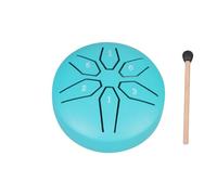 Travel Friendly Tongue Drum Made by Steel 3 Inch Featuring 6 Notes Designed for Yoga Enthusiasts and Beginners Steel