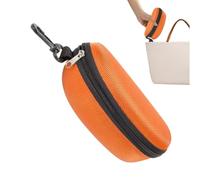 Travel Glasses Case - Glasses Case Holder With Carabiner, Waterproof Felt Lining Finish, 17x8x6cm Large Size + 50g Lightweight, High Density EVA & Oxford Cloth- For Children & Men