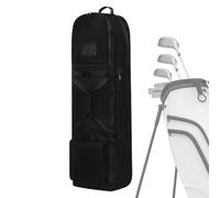 Travel Golf Bag - Organizer Bag with Wheels for Decks, Durable Folding Backpack Men Outdoor Beach Plane Golf Course Practice Transport