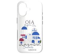 Travel Greek Island Santorini Greece Oia Village Blue Church Case for iPhone 17