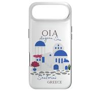 Travel Greek Island Santorini Greece Oia Village Blue Church Case for iPhone Air