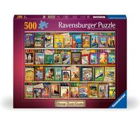 Ravensburger Vintage Travel Guides 500 Piece Jigsaw Puzzle for Adults and Kids Age 10 Years Up