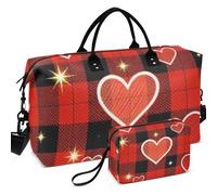 Travel Gym Duffel Bag Set All-over Printed Multi Pockets Portable for All Seasons Canadian gooses Illustration Canada