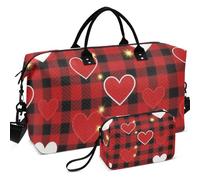Travel Gym Duffel Bag Set All-over Printed Multi Pockets Portable for All Seasons Canadian gooses Illustration Canada