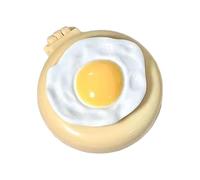 Travel Hair Comb, Massage Comb with Poached Egg Design, Cute Cartoon Scalp Brush, Hairbrush for Massaging Scalp