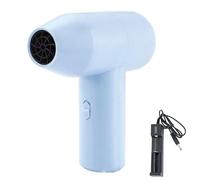 Travel Hair Dryer - Compact Wireless Blow Dryer, Rechargeable Unit | Small Art Dryer for Quick Drying in Classroom, Camping and Travel Environments Ideal for Painting Crafts and On-The-Go Use