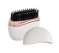 Travel Hair Straightener - 2 Temperatures Comb Anti Burning - 2000 mAh Rechargeable Portable Hair Straightener Brush for Women Personal Care Daily Travel Weekend Holiday