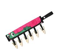 Travel Hanger Clips, Compact Foldable Design, 38.6x19.2cm, Towel Drying Rack, Swimsuit Drying Rack Hanger With 6 Clips, Cute Animal Design For Dormitories, Apartments, Cruise Cabins