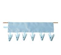 Travel Hangers Foldable for Suitcase 6 Clips Fabric Draping Traveling