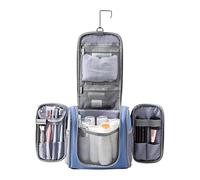 Travel Hanging Makeup Organizer Toiletries Organizer Portable Waterproof Cosmetic Organizer for Women Business Trip Vacation Hotel Bathroom Fitness