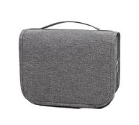 Travel Hanging Toiletry Bag Large Capacity Cosmetic Makeup Pouch with Separate Wet Dry Storage for Men Business Travel Oxford Cloth 41 x 22cm